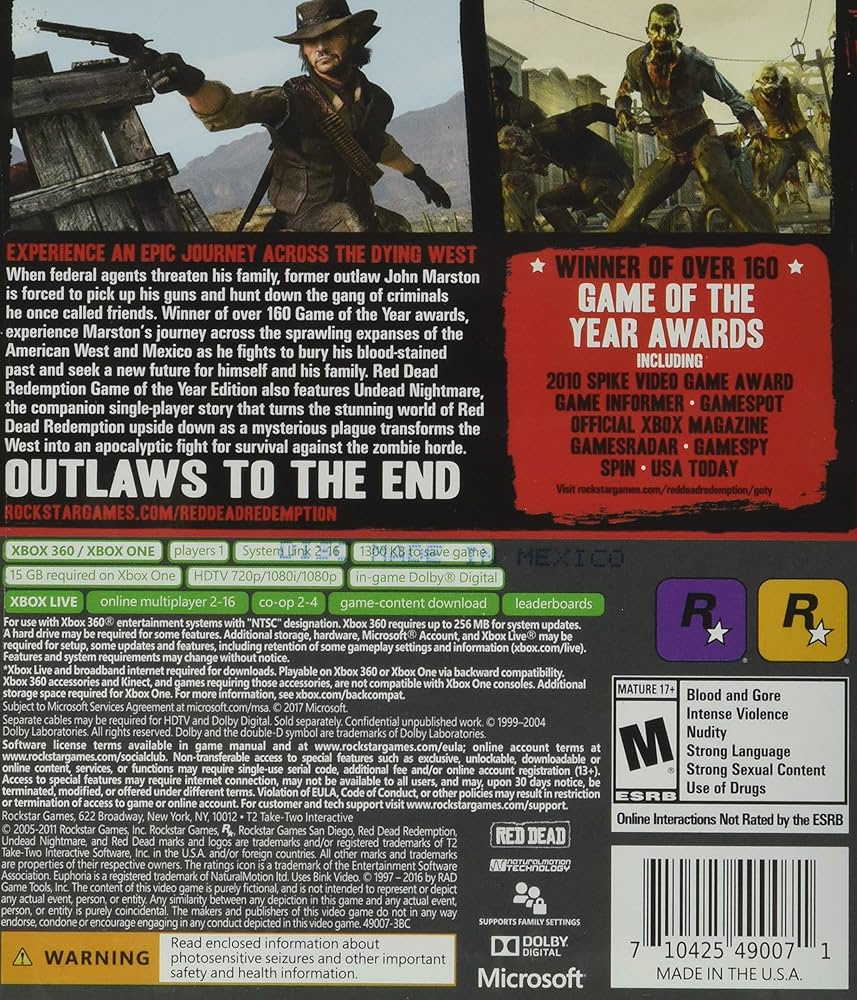 Xbox360 - Xbox 360 レッド・デッド・リデンプション 81tP7oVP+sL._UF350,350_QL50_.jpg